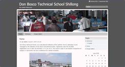 Desktop Screenshot of donboscoshillong.in